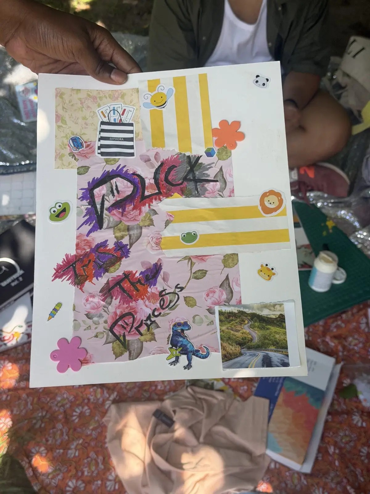 August Collage Craft Club
